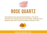 Raw Lemon + Rose Quartz Baby